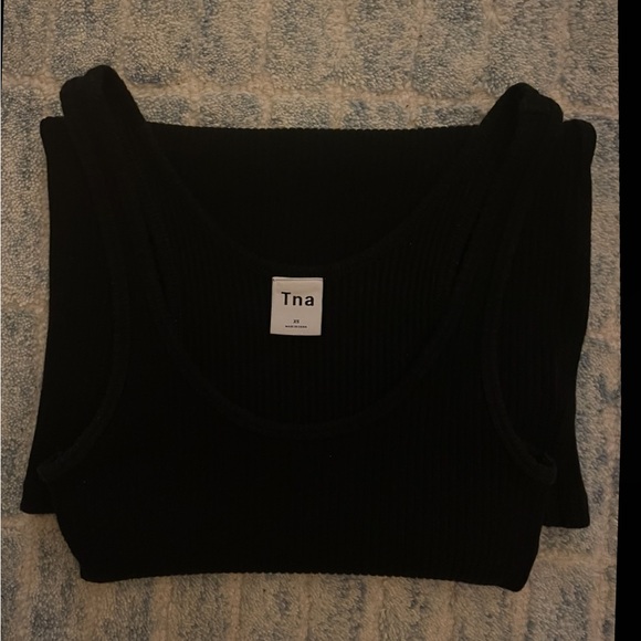 Aritzia TNA Bergman Ribbed Bodycon Dress - Picture 3 of 6